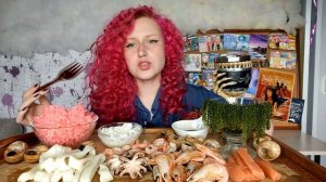 Мукбанг морепродукты |Нормы морали!| Mukbang seafood