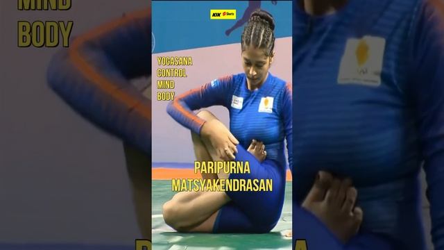 Paripurna Matsyakendrasana Competition Yogasana Sports смотреть онлайн