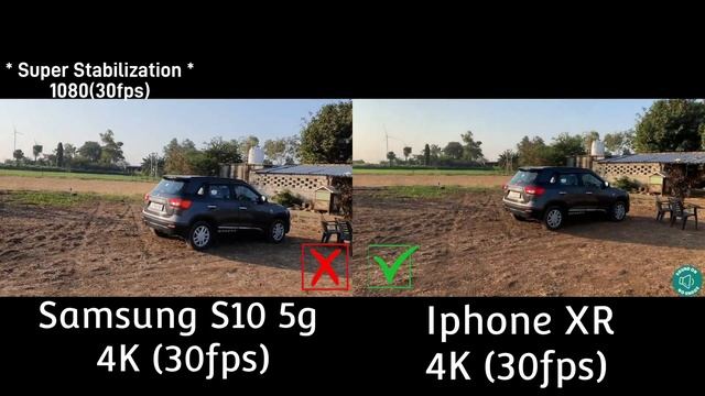 Samsung s10 5g VS iPhone XR Camera Test смотреть онлайн
