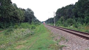 Поезд 809С Кисловодск-Краснодар 1 (ласточка) следует через О.П. 121 км.