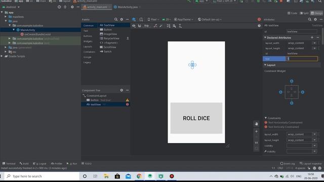 Ludo Dice App using Android Studio | Building First Android App For Absolute Beginners смотреть онлайн