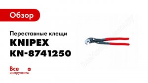 Обзор: Переставные клещи Knipex KN-8741250