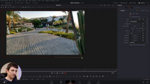 Переход Через Трекинг Маски в Давинчи Резолв / Mask Tracking Transition in DaVinci Resolve