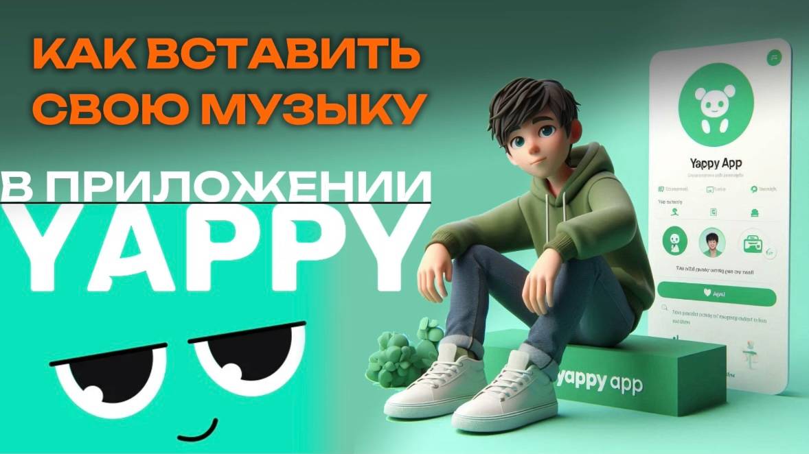 Как добавить свою музыку на видео в Яппи? Как вставить свою музыку в Yappy? #Япи #Yappy #Яппи