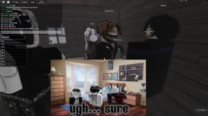 whaching a GAys story in roblox