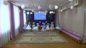 Танец "Вьюженька" - Новый год, подготовительная гр., д/с230,г.Нижний Новгород