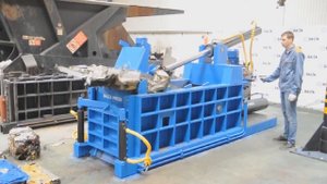 Пакетировочный пресс для прессования металлолома ПП-250