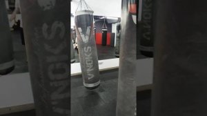 Мастер Спорта СССР. Работа на тяжёлом мешке