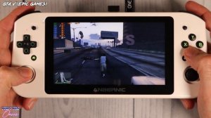 Anbernic Win600: Performance Test and Gameplay GTA V & Street Fighter V. A Handheld Console Mini PC