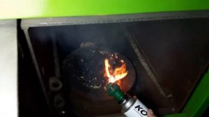 Пеллетный котел ВСКЗ GREEN 32 кВт   Запуск на угле