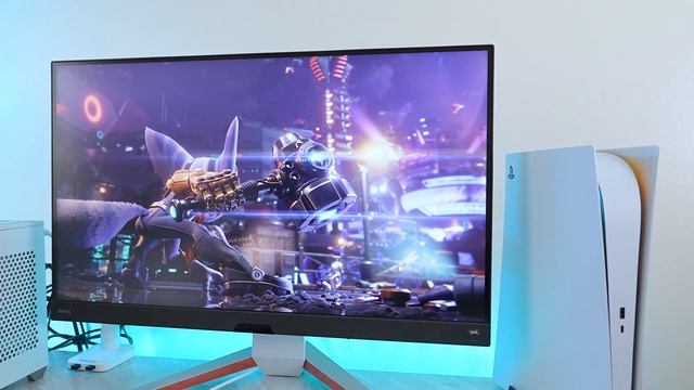 The DO IT ALL 4K Gaming Monitor! - BenQ EX3210U Review смотреть онлайн