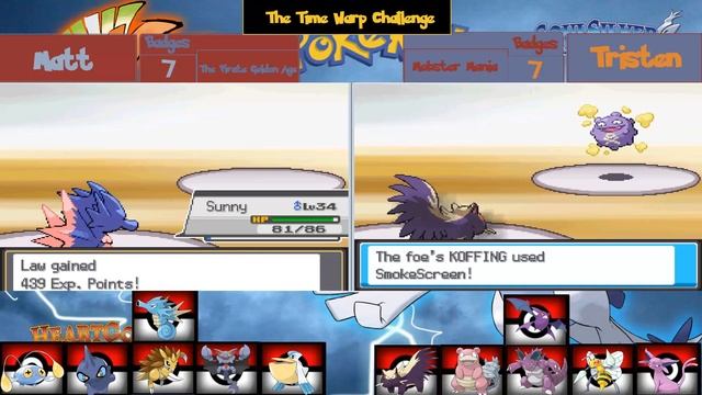 Pokemon Heart gold and soul silver split-screen: The Time Warp challenge:Episode 31 смотреть онлайн