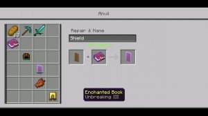 How to Enchant Shield In Minecraft Easily!