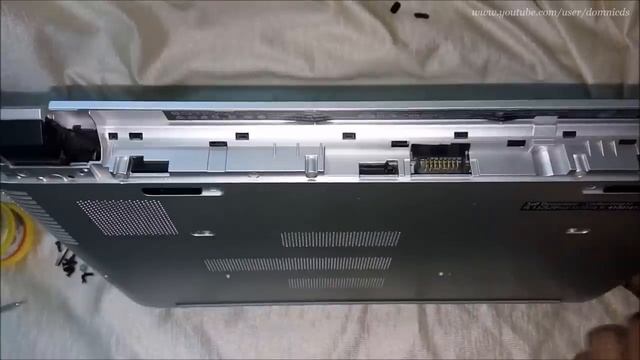 How to open HP Pavilion 15-ab032TX Laptop to clean the fan and upgrade the ram смотреть онлайн