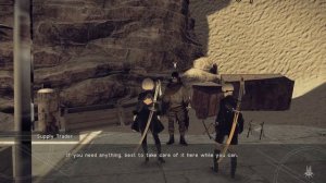 Skiing In The Desert With A Jackass | NieR Automata Gameplay Blind Playthrough PC