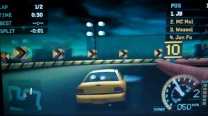 Need For Speed Underground Rivals (PSP) : Street Cross 3 (Boss) (Neon)