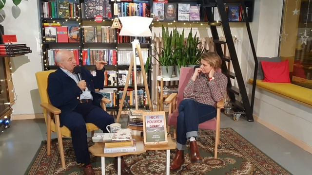 Stefan Szczepłek w cyklu Książki Mojego Życia w Big Book Cafe. Paulina Wilk rozmawia o czytaniu.