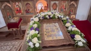 Церковь Зачатия Иоанна Предтечи в селе Губино, Козельский район, Калужская область. Июль 2022