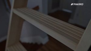 FAKRO LWT thermo-insulated attic ladder
