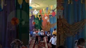Танец " Веселые грибочки". Ахмет д.сад