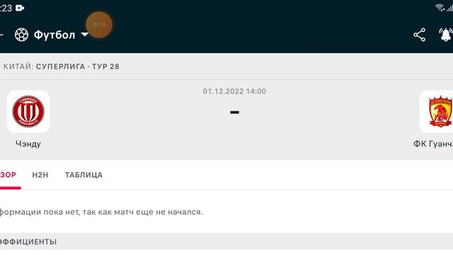 ОЙ: КФ - 2.02 ЧЭНДУ - ФК ГУАНЧЖОУ / КИТАЙ / ПРОГНОЗЫ НА ФУТБОЛ / СТРАТЕГИЯ СТАВОК / 01.12.2022 смотреть онлайн