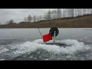 Ловля щуки на жерлицу.