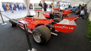 Niki Lauda's 1975 Ferrari 312T at Goodwood Festival of Speed 2019