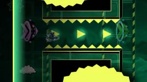 Easy demon "HyperFlux" 100% with coins!//Geometry Dash//Nark0f