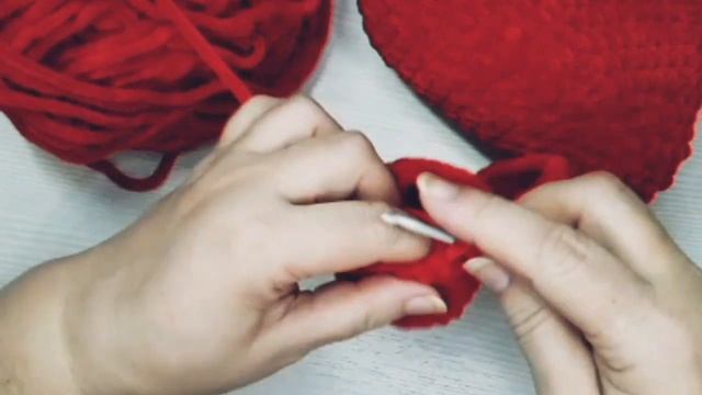 ❤Вяжем крючком сердечко.❤Мастер класс./ Подарок ко дню влюбленных своими руками