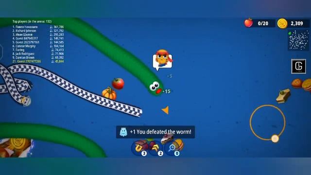 warm zone best ever score biggest snake | I love Game смотреть онлайн