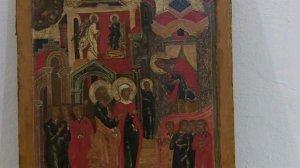 В Ростовском кремле под кирпичной кладкой обнаружили старинный образ Богородицы