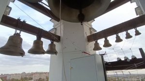 Электронный звонарь на 13 колоколов, Встречный звон, г.Воткинск, Благовещенский собор.