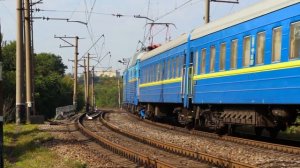 ЧС7-315 с поездом №119/120 Запорожье - Львов/ChS7-315 with train №119/120 Zaporozhye - Lvov