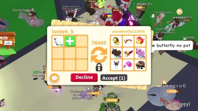 Сделал НЕОН Белого ЛЕГЕНДАРНОГО Попугая! ЧТО ДАЮТ? Топ ТРЕЙДЫ В Адопт Ми! | ROBLOX ADOPT ME! смотреть онлайн