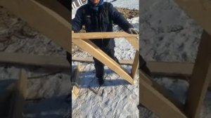 Деревянные леса своими руками