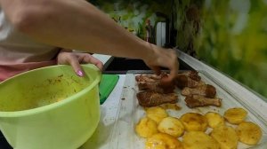 Куриные голени в духовке