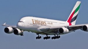 Самый большой в мире: посадка и взлёт Airbus A380 в Домодедово, 04.06.2021