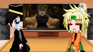 реакция дио и джотаро