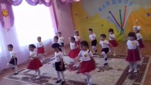 Средняя группа, спортивный флешмоб