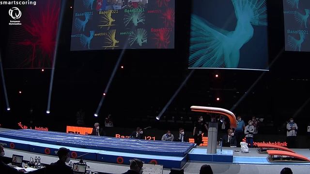 Andrey MEDVEDEV (ISR) - 2021 Artistic Europeans - Qualifications vault смотреть онлайн