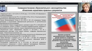 07.06.2022 Лекция 4 ч. 1 Буйлова Л.Н. - Нормативно-правовые аспекты реализации