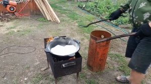 казан узбекский,чугунный,10 литров.