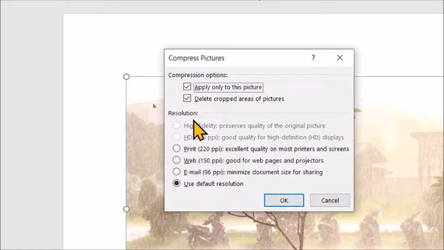 How to compress photo size in ms word | How to Compress Images in Microsoft Word