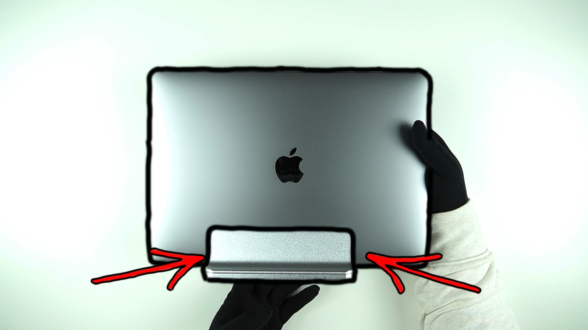 Вертикальная подставка для ноутбука Bliss Home. Аксессуары для MacBook смотреть онлайн