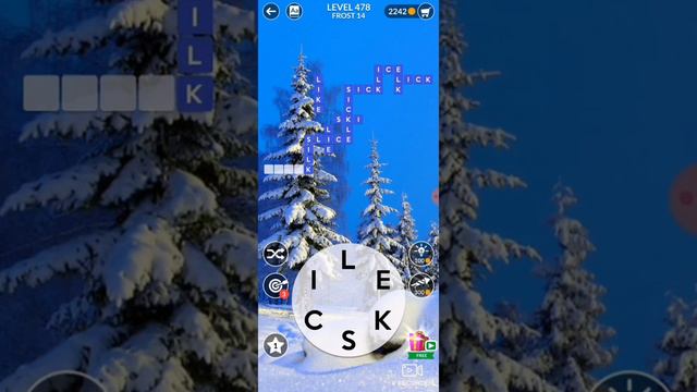 Wordscapes level 476 to 480||Word puzzle game ||Game walk through смотреть онлайн