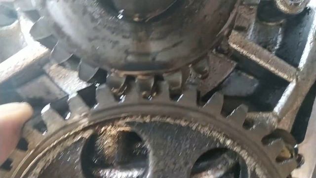 Люфт шестерни маслонасоса смотреть онлайн