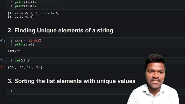 Python Set Problems 1 | Remove Duplicates From List In Python | sort in python | find unique values