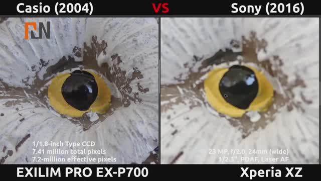 Casio EXILIM PRO EX-P700 vs Sony Xperia XZ