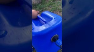 Ресивер для мойки высокого давления . Или решение с подачей воды .