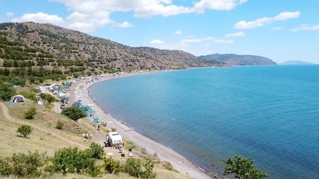 В Крым с палаткой. Чобан Кале 2022.